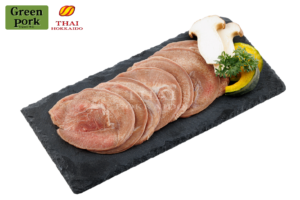G10-031 ลิ้นหมูสไลด์ </br>Green Pork