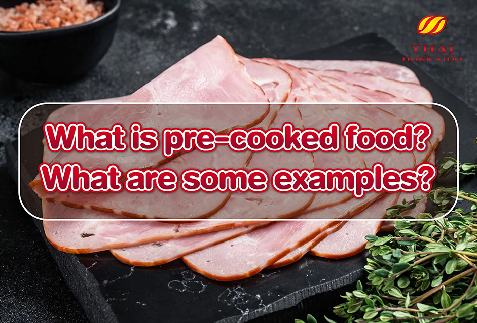 What is precooked food? What are some examples? Thai Hokkaido